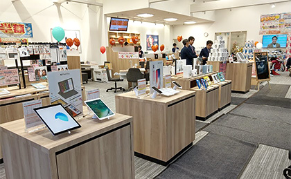 auショップ北見東 店内イメージ